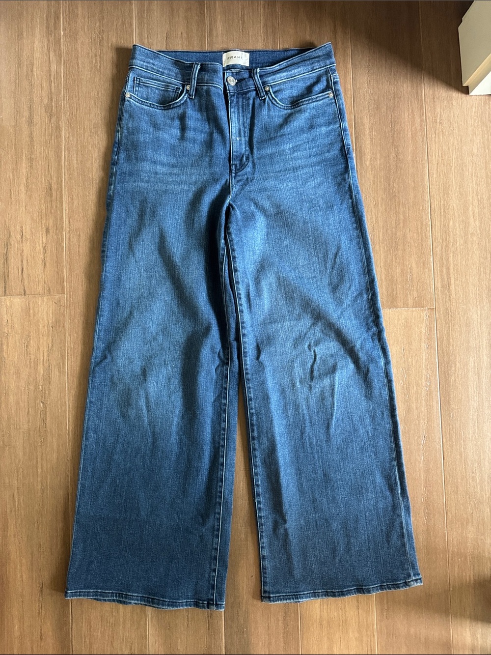 FRAME Le Slim Palazzo Wide Leg Jeans
